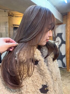 理想のグレージュお任せください！オリーブカラー