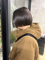 アイフィ(iFY)&nbsp;【iFY 大川】ミニボブ×暗めオリーブカラー