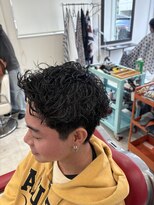 キューカンバー(CUCUMBER)&nbsp;ウェーブ　アップバング　メンズ