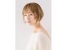 カット＋ケアブリーチWカラー＋TOKIO極潤ケアトリートメント