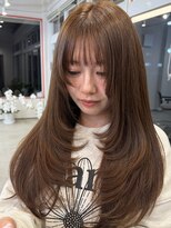 ニュイ 木更津(nuit)&nbsp;ワンホンレイヤー/ミルクティーブロンド/ダークブルー/木更津