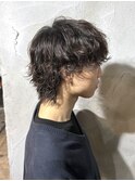 刈り上げセンターパート/波巻きツイストスパイラル/群馬高崎