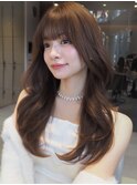 【MINX渋谷】顔まわり似合わせレイヤーカット＋カラー