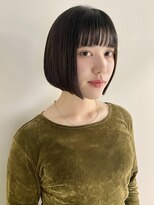 フェリチタ フィロ 大泉学園(FELICITA filo)&nbsp;30代からのコンパクトな切りっぱなしボブ