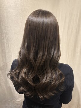 ココカラヘアー ニコ(cococara hair nico) オリーブグレージュ/艶透明感カラー
