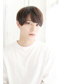 メンズ_カジュアルシーンのラフセットスタイル