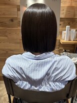 レリコ ニド(Relico-nid) 髪質改善20代30代40代大人可愛い切りっぱなしボブ