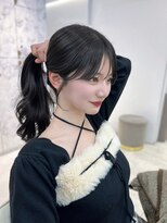 エトワ 新宿店(ETOWA) 【前髪】結んでも可愛い似合わせアイドル風顔周りカット