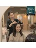  【根元メンテ◎】カット＋リタッチカラー＋トリートメント