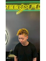 グリーディーフォックス 三軒茶屋(GreedyFOX) 波巻き/マッシュパーマ/ウルフ/ハイライト<理容室>三軒茶屋