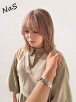 ナズ 渋沢(NaS)&nbsp;顔タイプ診断×似合わせ顔まわりレイヤーミディ
