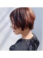 ネウィ 宮崎店(newi) 大人可愛いショートボブ×暖色ブラウン