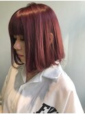 sungoose tokyoネオウルフ毛先パーマフォギーベージュ耳かけ