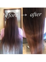 オハナ(ohana)&nbsp;【ohana 表参道】これがケラチントリートメントの実力です。