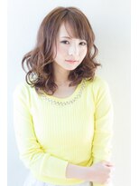 ヘアーズ ロッソ テラス(hair's ROSSO TERRACE)&nbsp;【鶴見】大人かわいい無造作カールふわミディ☆[30代40代50代]