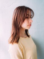 ヘアーサロンウフ(hair salon Oeuf) グレージュミディ　自由が丘