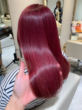 オーロ 池田店(ORO) 韓国風！　チェリーピンクカラー☆