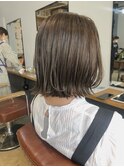 【福岡今泉loty赤星雄介】切りっぱなしボブ×アッシュグレー