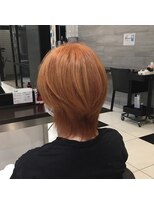 ミューズ 新浦安店(HAIR&NAIL MUSE) ブラッドオレンジベージュうるツヤ髪大人マニッシュショート