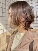 柔らか外ハネミディ