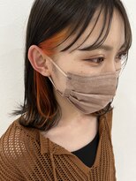 ファーチ(Fir-chi)&nbsp;暗髪カラー×ビビットオレンジ