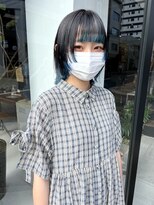 ヘアー アイス ルーチェ(HAIR ICI LUCE)&nbsp;ペールブルーデザインカラー /城倉