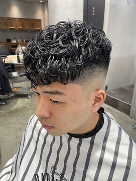 エフエム 明大前(FM) バーバー　刈り上げショート/アップバング/フェードカット