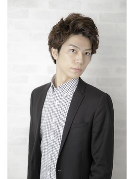 アフロディーテギンザ 神保町(APHRODITE GINZA) アッシュブラック/カルマパーマ［御茶ノ水/神保町］