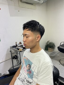 メリケンバーバーショップ フクオカ(MERICAN BARBERSHOP FUK) 上質フェードバーバースタイル