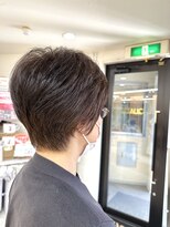 クオリス 上板橋店(QUALIS)&nbsp;30代40代50代ひし形くびれショート/明るい白髪染め