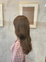 ジーナエス 札幌(Zina S)&nbsp;髪質改善＊ミルクティーベージュ＊美髪【Zina S 札幌】