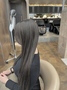 シャル 平塚(shalu) 透明感オリーブグレージュ【高綱】