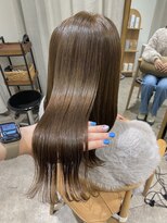 クエ(QUE)&nbsp;ミルクティーベージュ/ブリーチなしダブルカラー/横浜