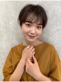 ハンサムショート/ニュアンスパーマ/前髪[池袋駅]