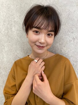 アンバー 池袋(amber) ハンサムショート/ニュアンスパーマ/前髪[池袋駅]