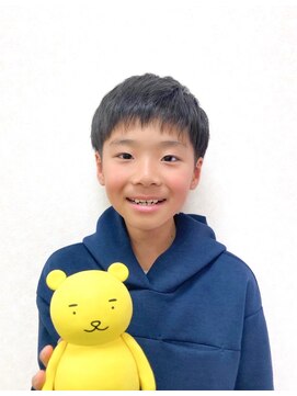 黄ぐまくん美容室 キッズカット