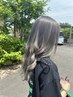 Wカラー＋グローバルミルボントリートメント　￥16,500