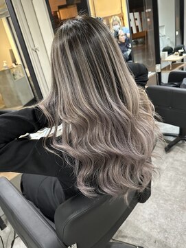 ラフ 難波店(LAFF) #セミディ#シアカラー#ショートヘアー#姫カット#ダークアッシュ