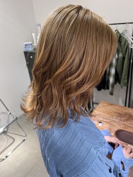 アン ビー(an B) オレンジベージュ