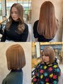 アンジェリカ 鹿児島中央タワー店(ANGELICA) 人気のミルクティーカラー★ケアブリーチ使用でダメージレスに♪