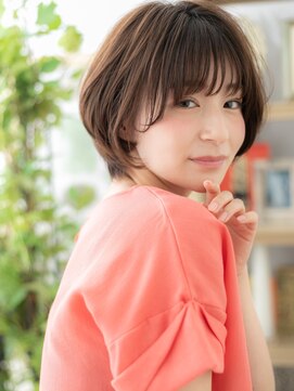 カバーヘア ブリス 上尾西口店(COVER HAIR bliss) 大人かわいい丸みボブひし形レイヤーカットc5上尾20代30代40代