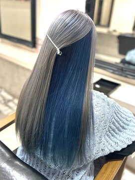 いろあそび 八王子 ホワイト×ブルー