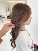 ベージュフェイスフレーミング