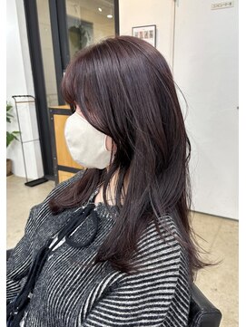 イースエモーション(ease et motion) 【天神.大名.今泉】暗髪からワンカラーで叶うピンクブラウン