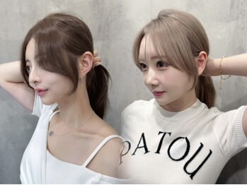 ラベル 渋谷(LAVEL)の写真/【実力派スタイリストによる似合わせカット】前髪・顔周りの髪質・クセを活かすカットで理想のスタイルに