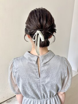 ゼスト パーク(ZEST PARK) 結婚式ヘアセットウェーブミディアム着物ヘア成人式卒業式吉祥寺