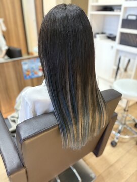 ヴァンクラウドフロムコウベ 恵庭店(VENT CLOUD from KOBE) オーシャンブルー×ハイライトグレーカラー