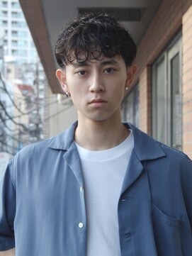 ボコカ(bococa) [kantamal]メンズラウンドマッシュスパイラルパーマ