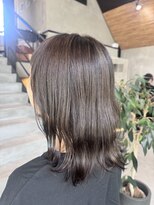 if&nbsp;ブリーチなし透明感オリーブカラー