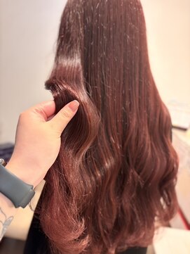 髪質改善×カラー